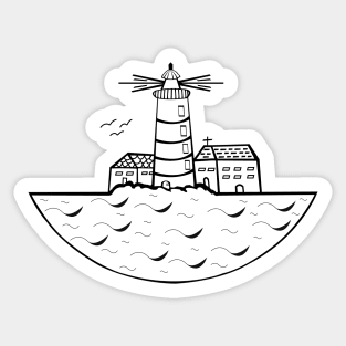 Summer and Sea Sticker